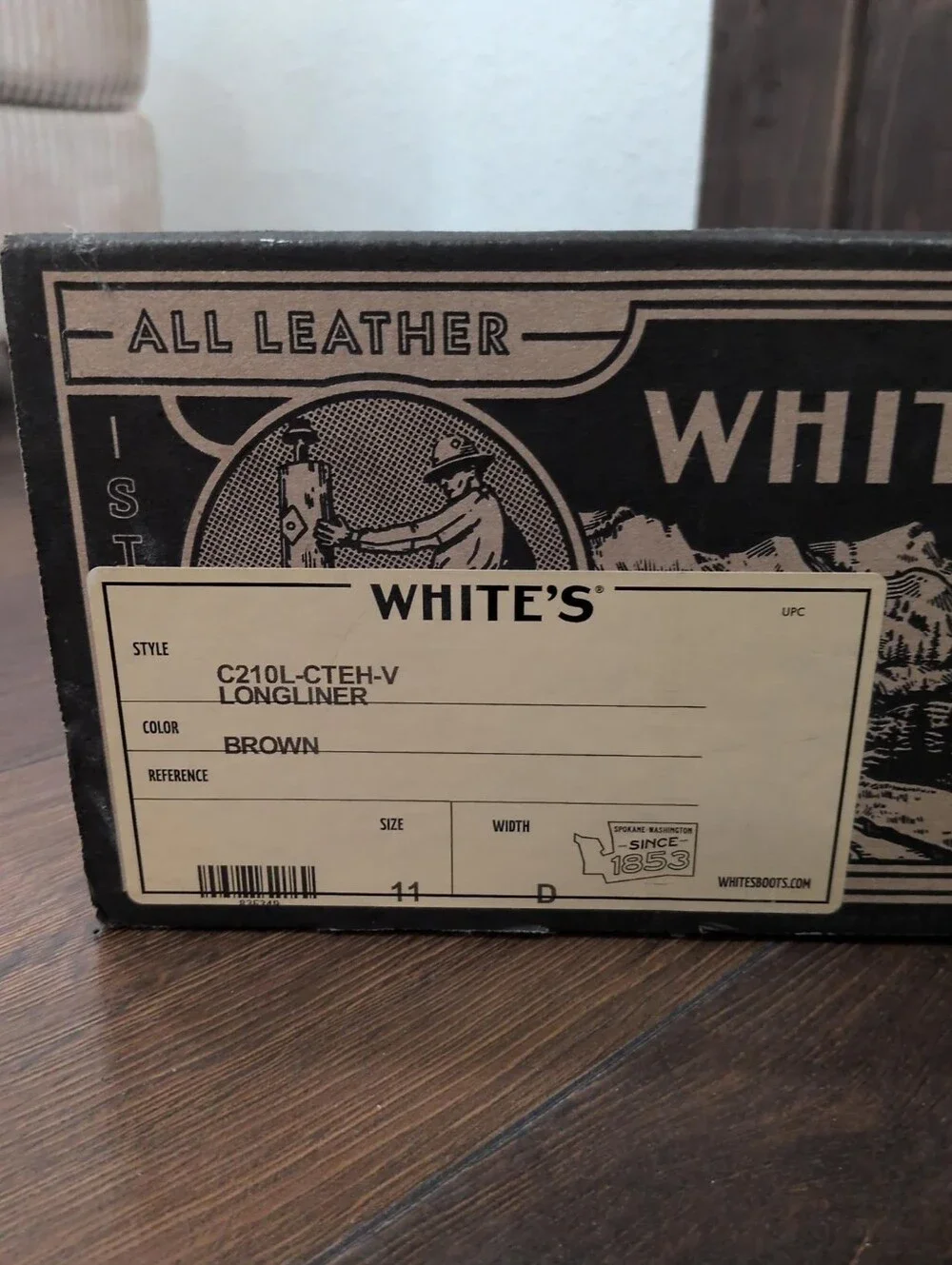 White’s Longliner heavy-duty work boots men’s size 11 D.